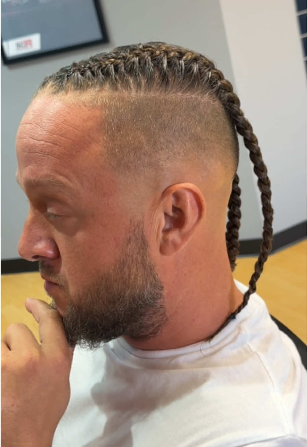 Fade and braids by Brittany B